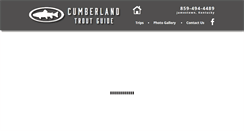 Desktop Screenshot of cumberlandtroutguide.com